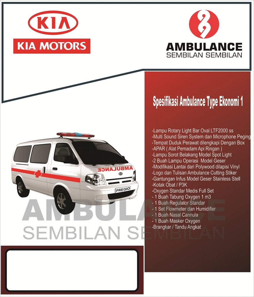 Ambulance Kia Pregio