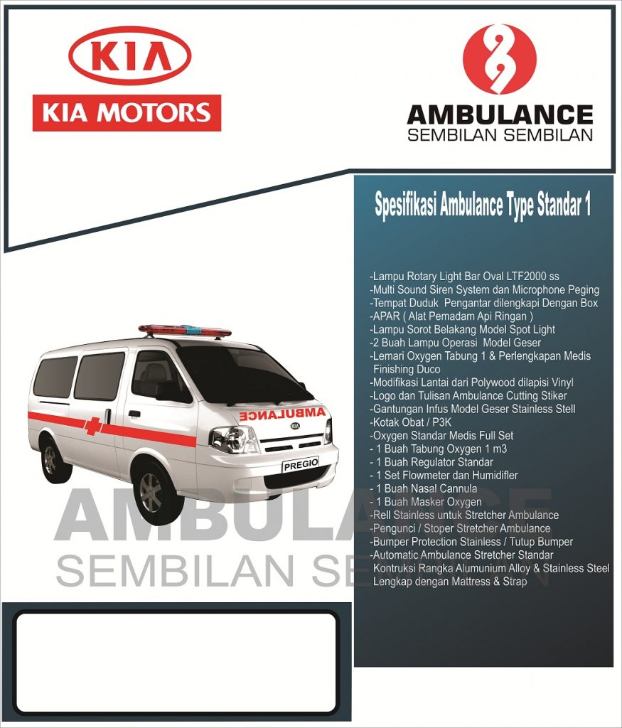 Ambulance Kia Travello