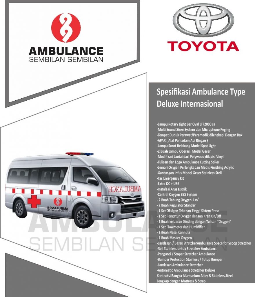 Karoseri Ambulance Toyota