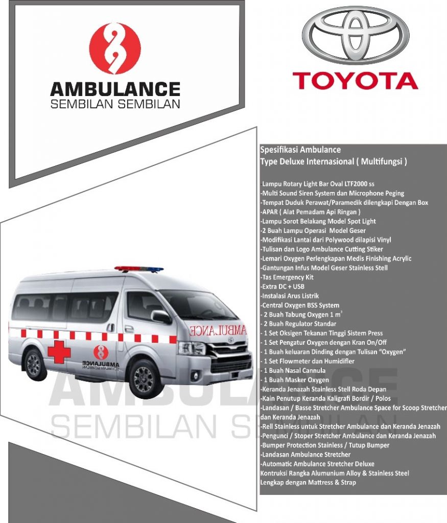 Modifikasi Ambulance Toyota